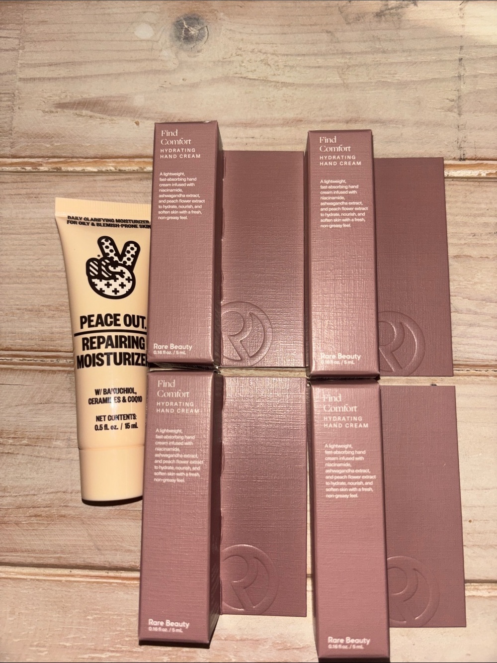 Rare Beauty Hydrating Hand Cream - Mauve (4 Pack) (702)
